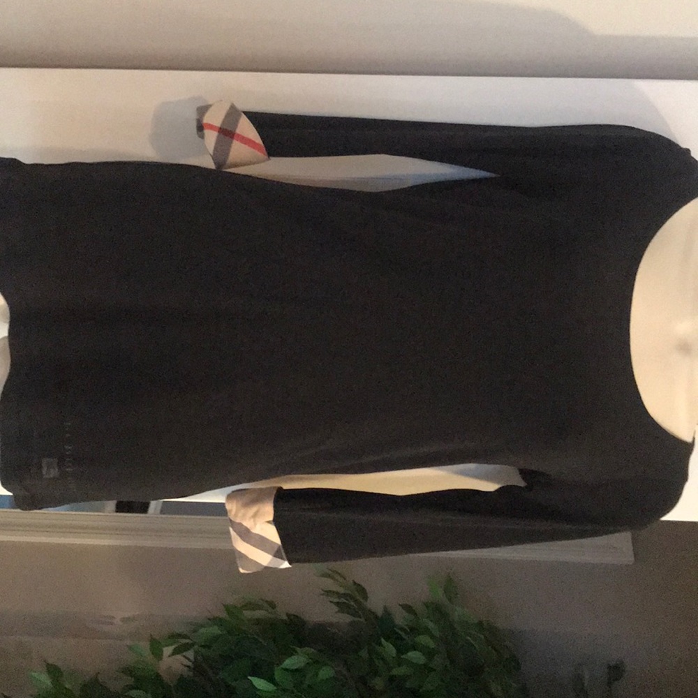 Black Burberry shirt